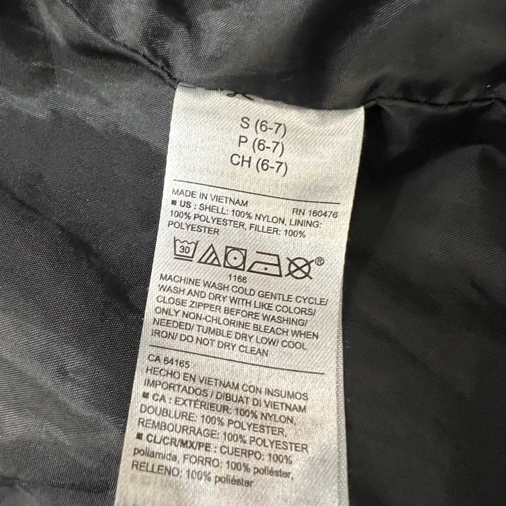 Old Navy Kids Black Puffer Jacket